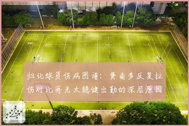 归化球员伤病图谱：费南多反复拉伤对比蒋光太稳健出勤的深层原因