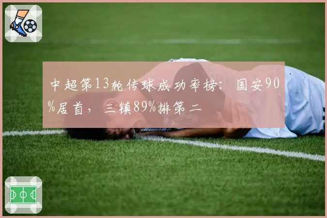 中超第13轮传球成功率榜:国安90%居首,三镇89%排第二